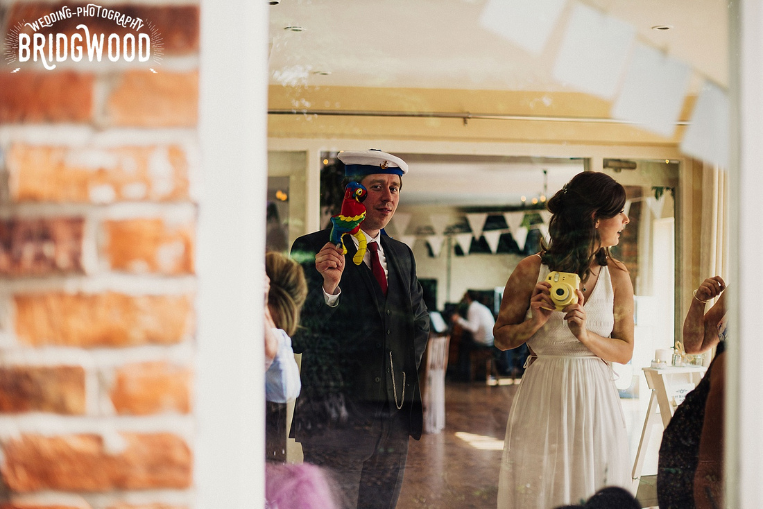 outdoor summer wedding party
